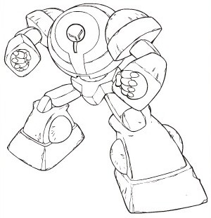 coloriage yugioh machino